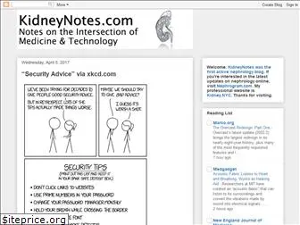 kidneynotes.com