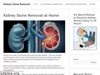 kidneystoneremovalathome.com