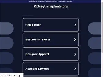 kidneytransplants.org