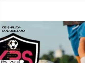kids-play-soccer.com