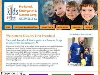 kidsarefirstpreschool.com