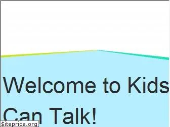 kidscantalk.com
