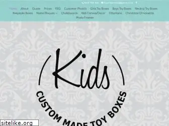 kidscustommadetoyboxes.com.au