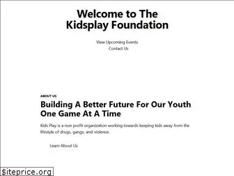 kidsplayfoundation.com
