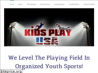 kidsplayusafoundation.org