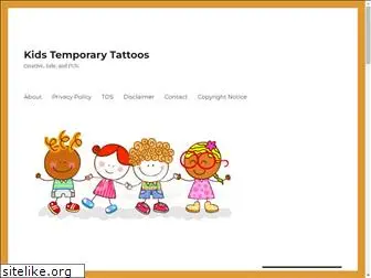 kidstemporarytattoo.com