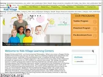 kidsvillagelearningcenter.com