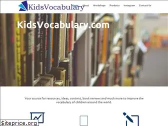 kidsvocabulary.com