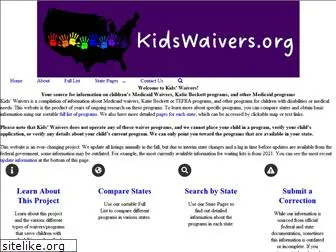 kidswaivers.org