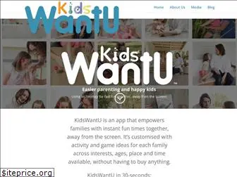 kidswantu.com