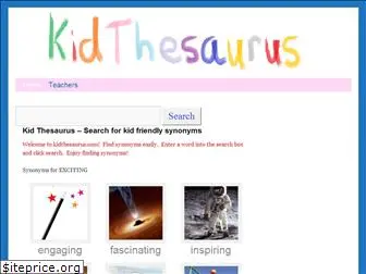 kidthesaurus.com