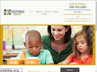 kidzkollegelearningcenter.com