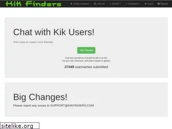 kikfinders.com