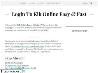 kikloginonline.com