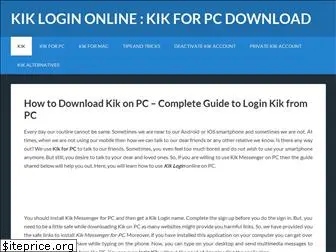 kikloginpc.com