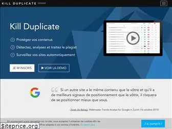 killduplicate.com