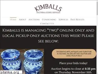kimballsauction.com