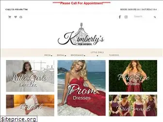 kimberlyspromandbridal.com