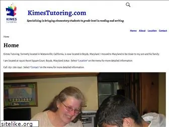 kimestutoring.com