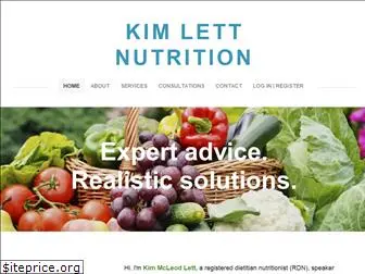 kimlettnutrition.com