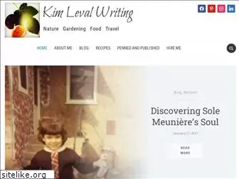 kimlevalwriting.com