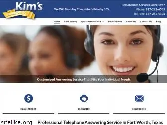 kimsansweringservice.com