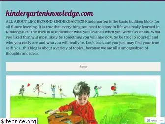 kindergartenknowledge.com