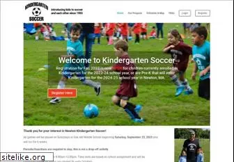 kindergartensoccer.org