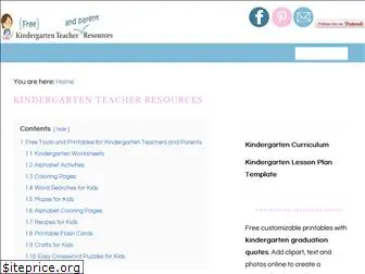 kindergartenteacherresources.com