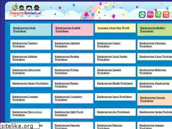 kindergartenworksheets.net