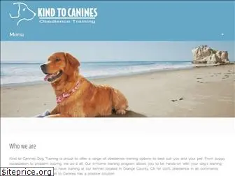 kindtocanines.com