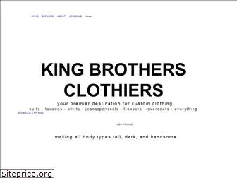 kingbrosclothiers.com