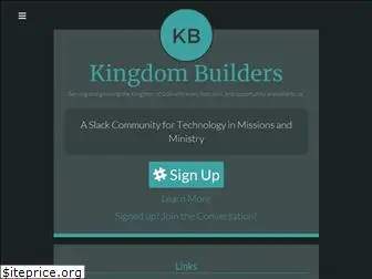 kingdombuilders.io