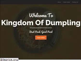 kingdomofdumplingtogo.com