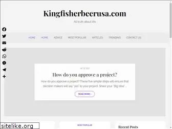 kingfisherbeerusa.com