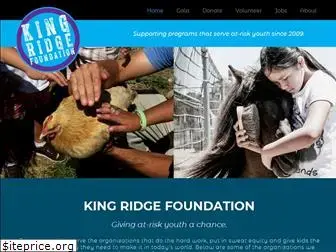 kingridgefoundation.org