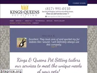 kingsandqueenspetsitting.com