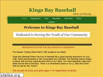 kingsbaybaseball.com