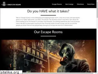 kingseyeescape.com