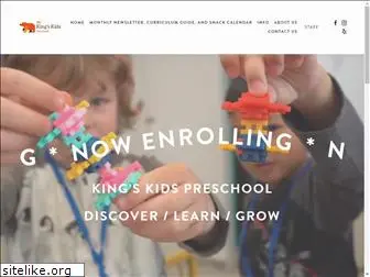 kingskidspreschool.net