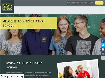 kingsmathsschool.com