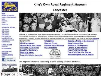 kingsownmuseum.com