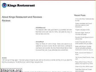 kingsrestaurant1.com