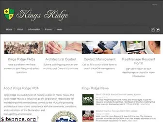kingsridgehoa.net