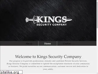 kingssecuritycompany.com