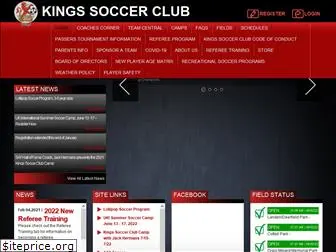 kingssoccer.org