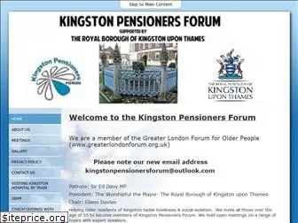 kingstonpensionersforum.co.uk