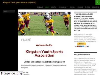 kingstonyouthsports.com