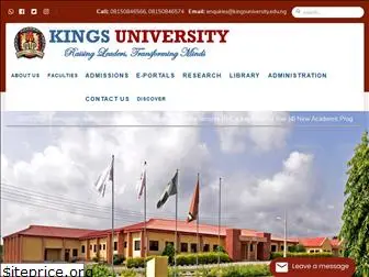 kingsuniversity.edu.ng