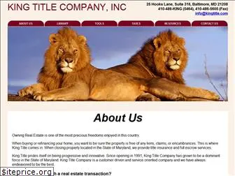 kingtitle.com